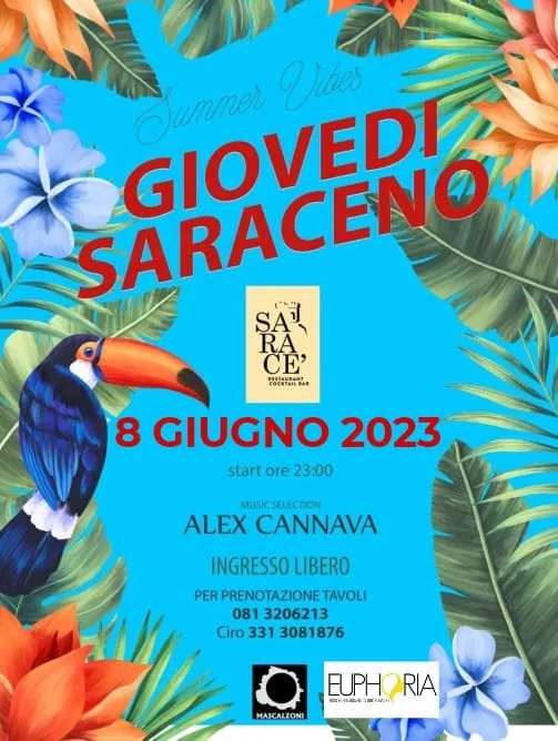 Giovedì Saraceno!