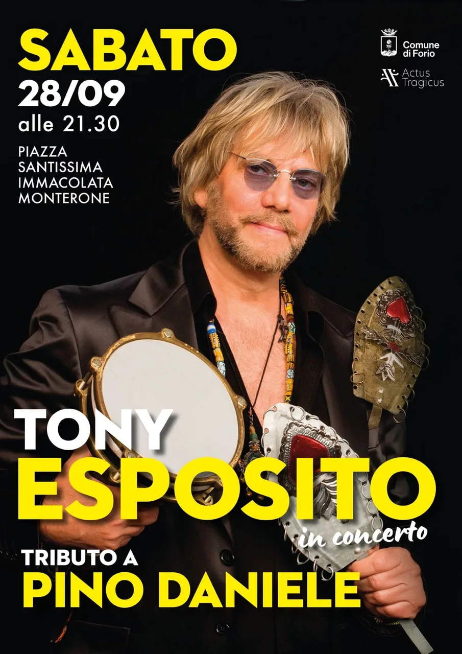 Tony Esposito in concert - Tribute to Pino Daniele.