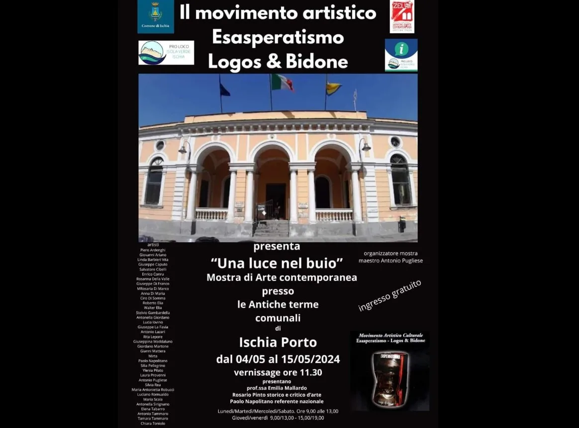 "UNA LUCE NEL BUIO" AT THE ANCIENT MUNICIPAL BATHS OF ISCHIA
