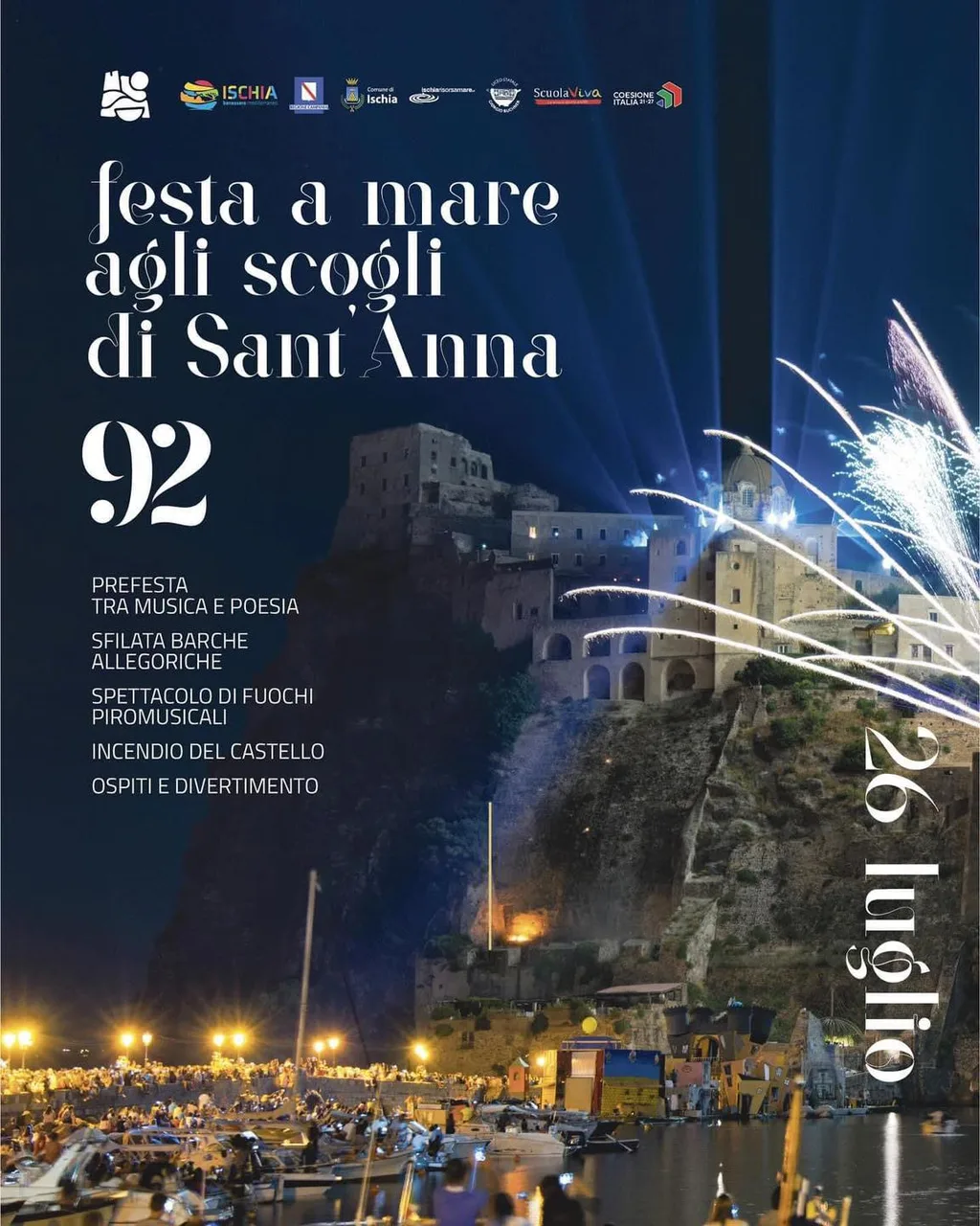 Festival at Sea at the Rocks of Sant'Anna