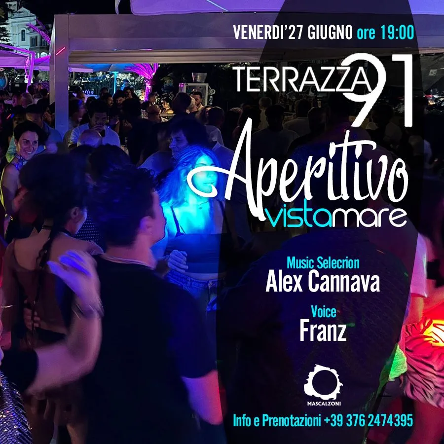 Sea View Aperitivo – Terrazza 91