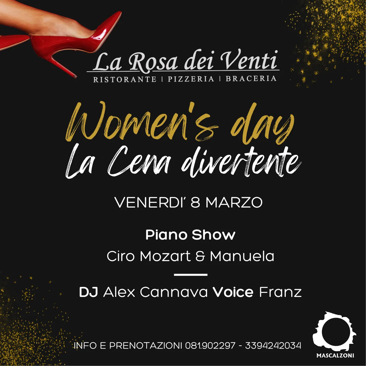 Festa della Donna la Cena Divertente