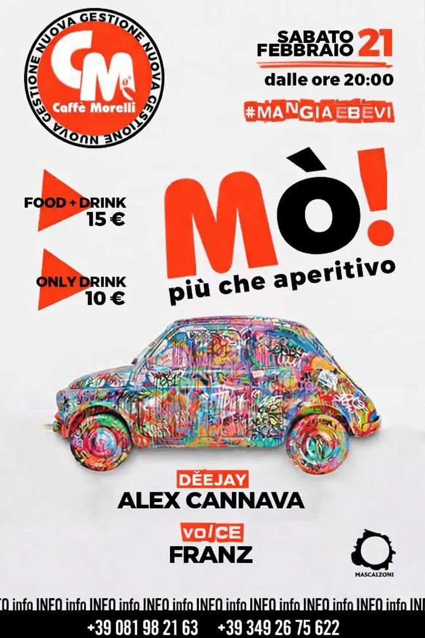 Mó! Più che aperitivo!