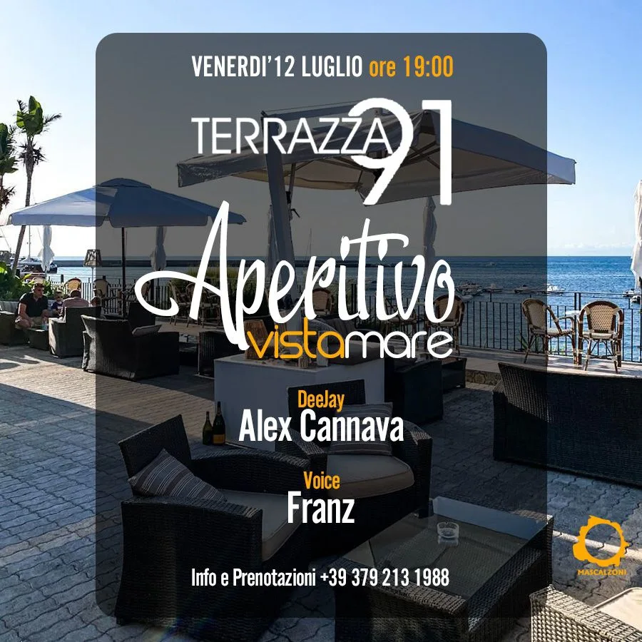 Aperitivo Vista Mare a Terrazza 91