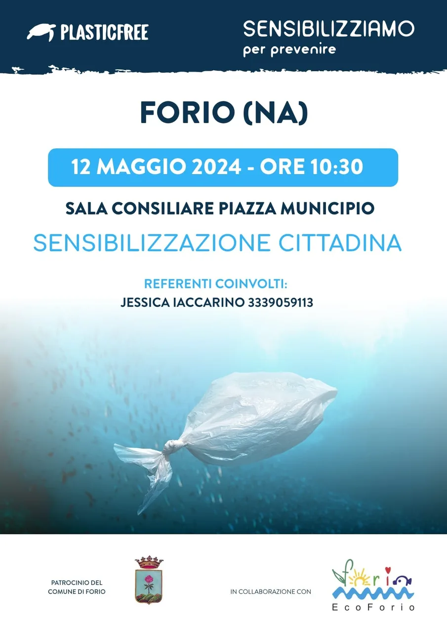 Citizens' awareness meeting on "plastic-free"