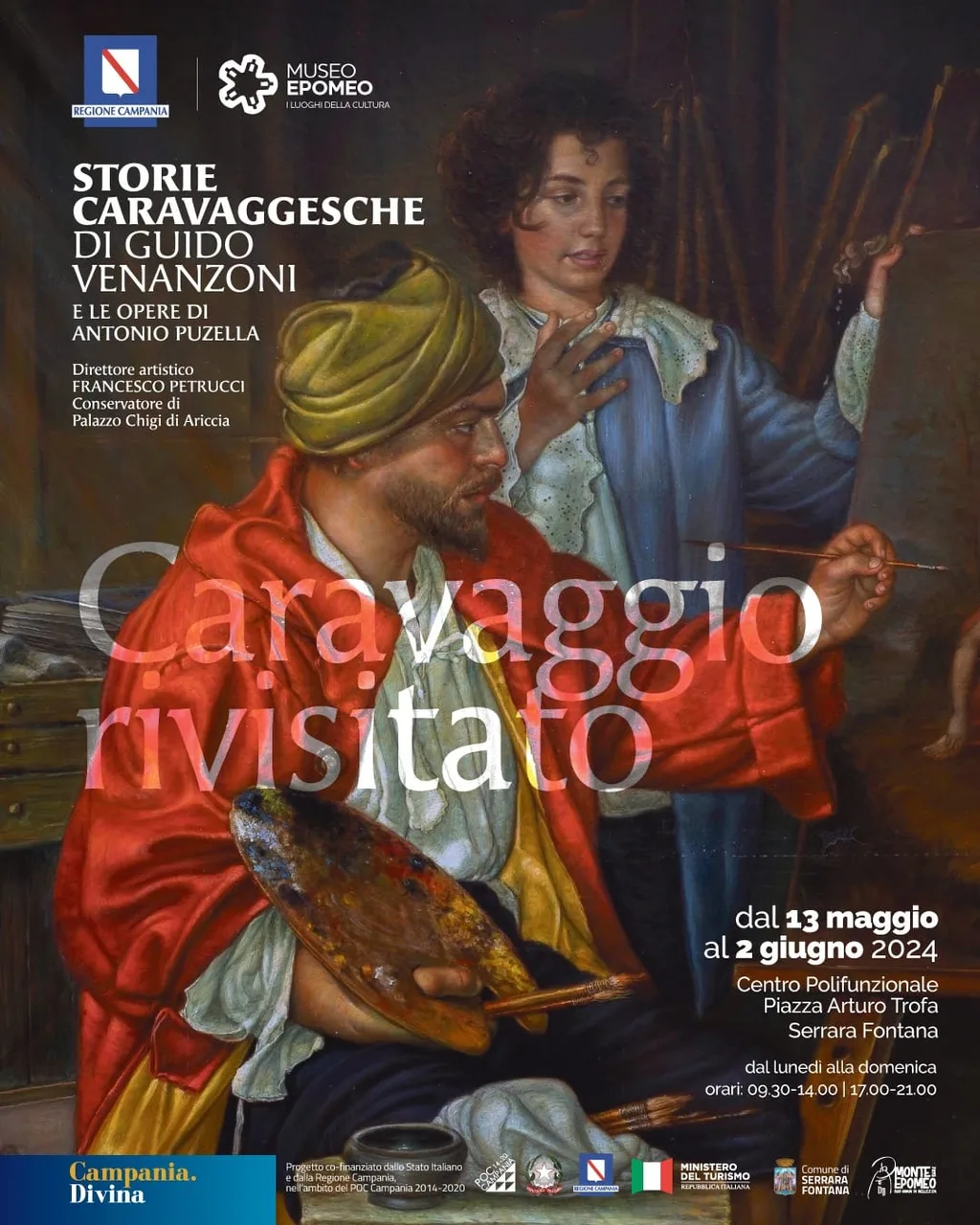 ART ARRIVES IN SERRARA FONTANA: "CARAVAGGIO'S STORIES"