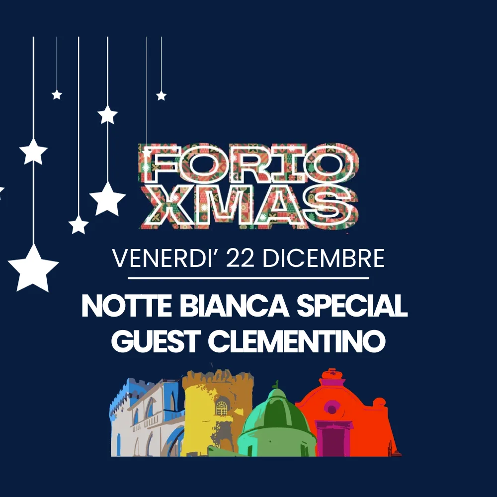 WHITE NIGHT SPECIAL GUEST CLEMENTINO - FORIO