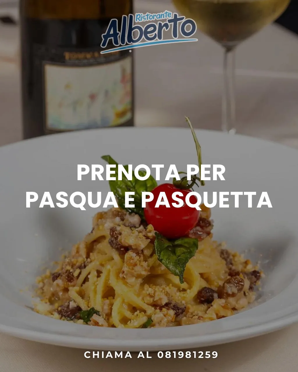 Pasqua e Pasquetta al Ristorante Alberto