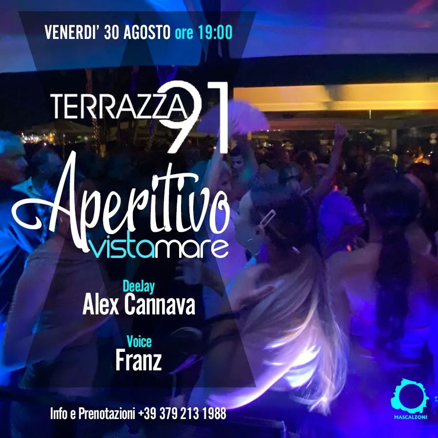 🌅 Sea View Aperitif at Terrazza 91 🌅