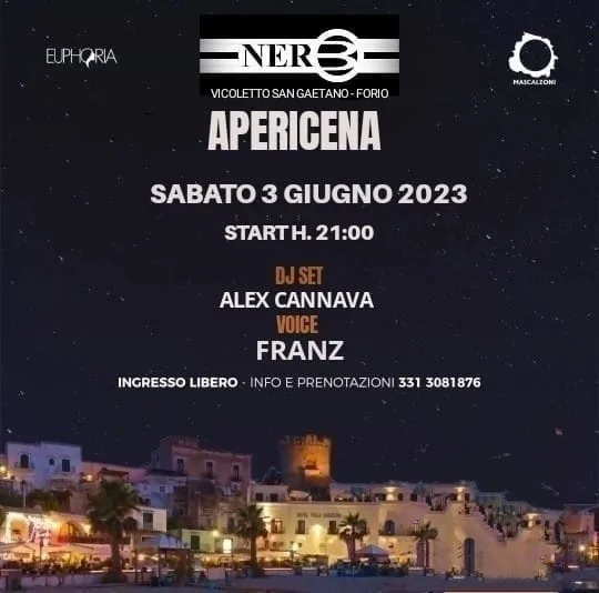 L'apericena al Nero