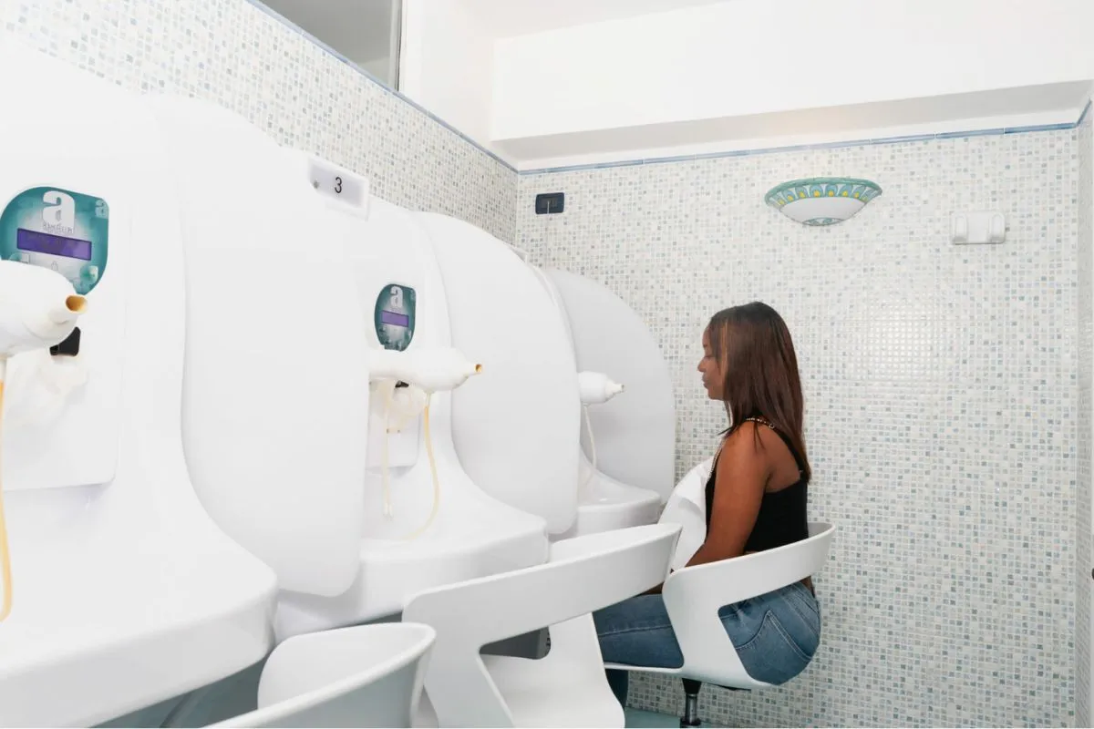 Postazioni per inalazioni termali all’Hotel San Giovanni Terme