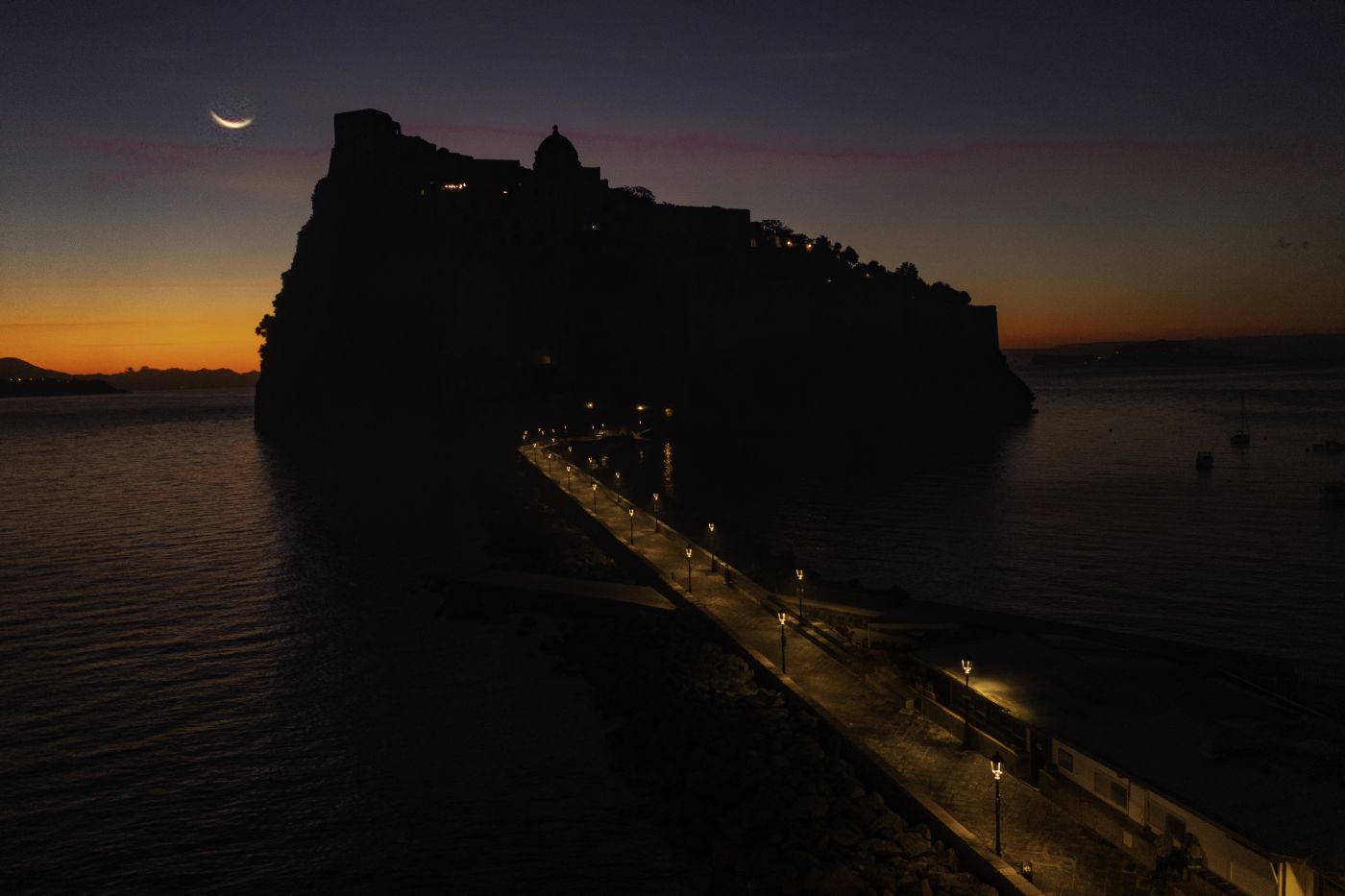 Alba con Luna del 24 settembre 2022