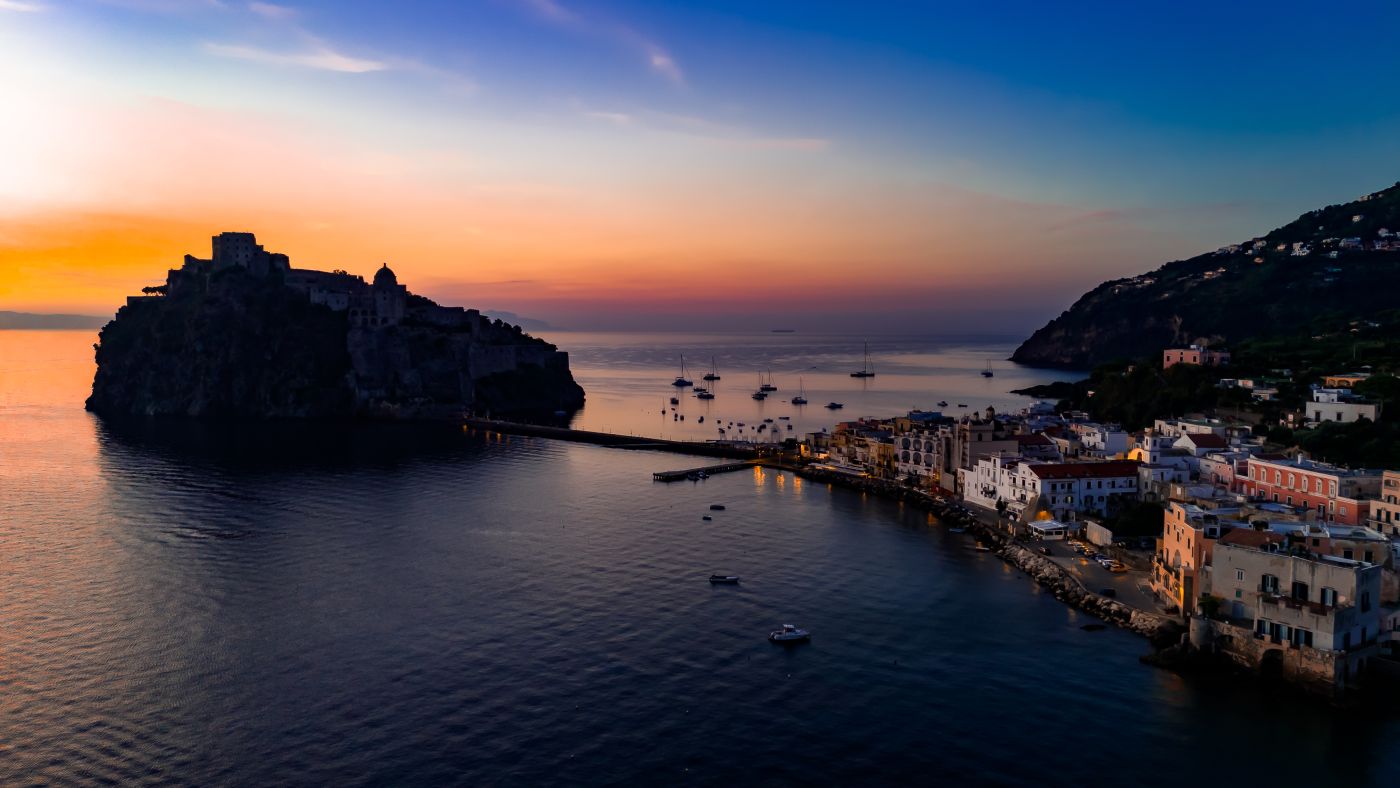 Ischia Ponte 1 ottobre, l'ora d'oro