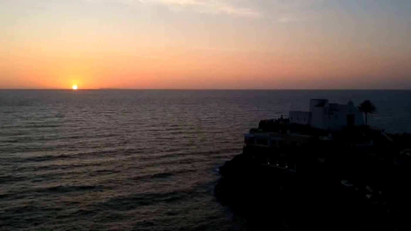 Anche oggi il sole ci ha appena salutato