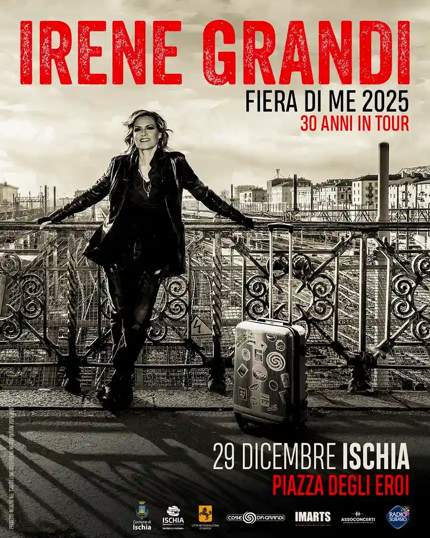 Irene Grandi In Concerto A Ischia: 29 Dicembre In Piazza Degli Eroi