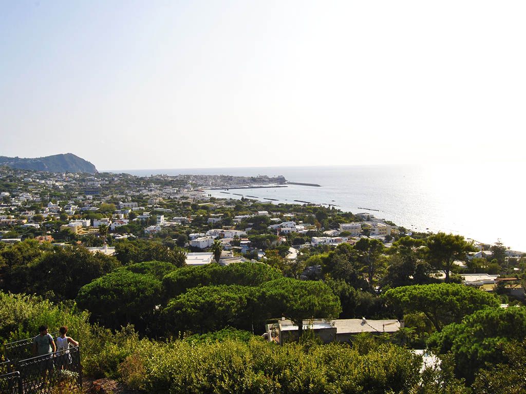 Panorama Forio dalla Mortella