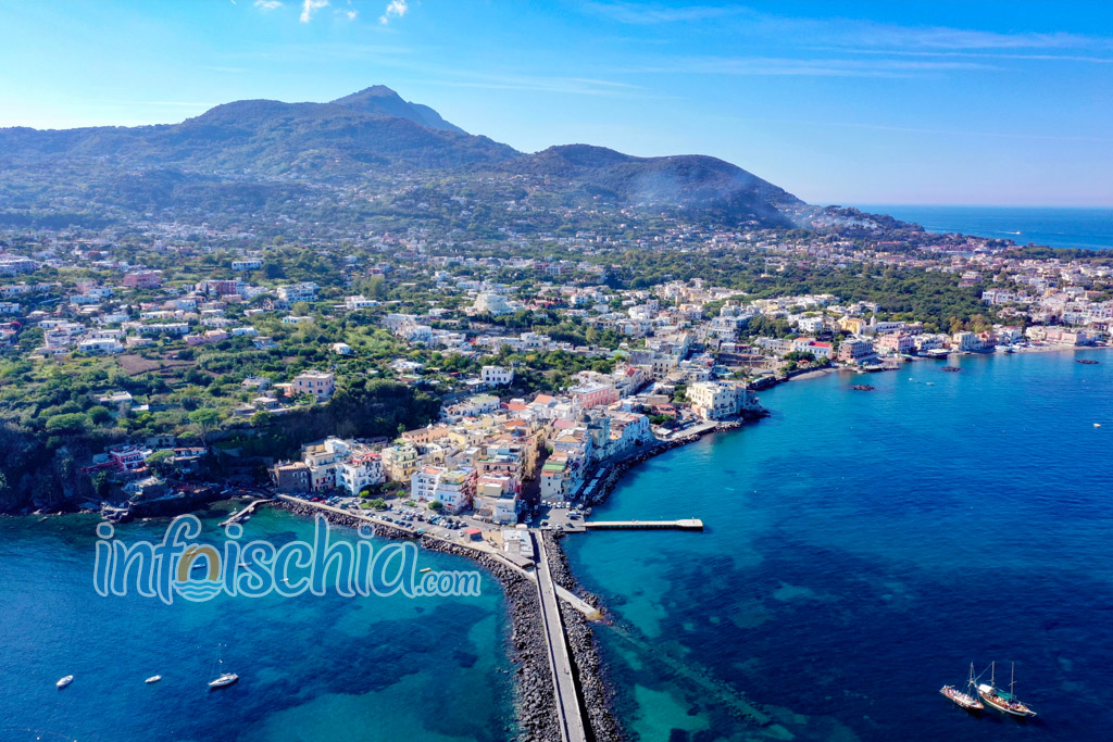 Panorama sul Borgo di Ischia Ponte dal Castello Aragonese