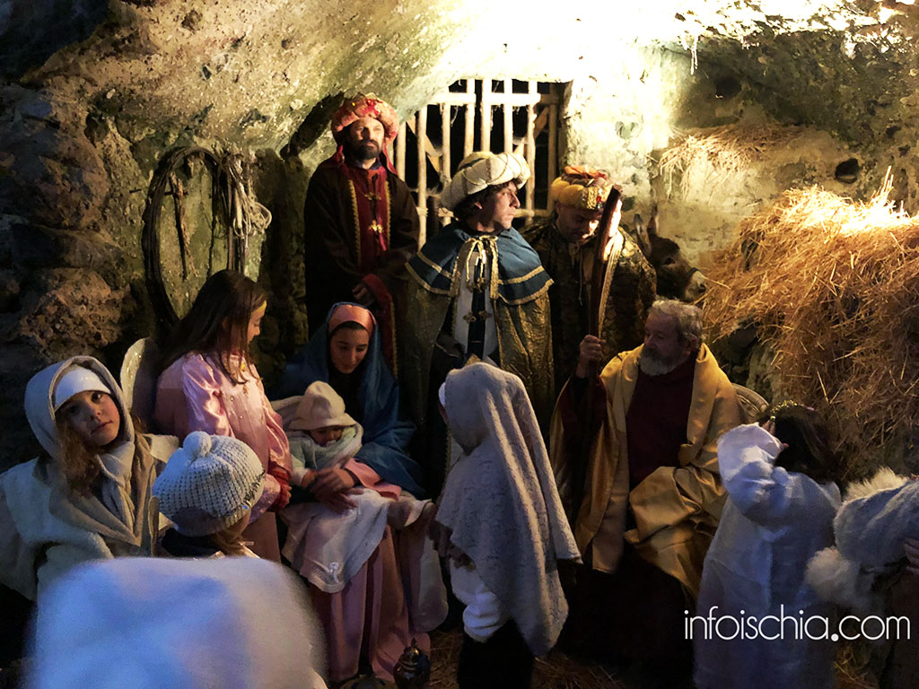 Capodanno a Ischia, i presepi