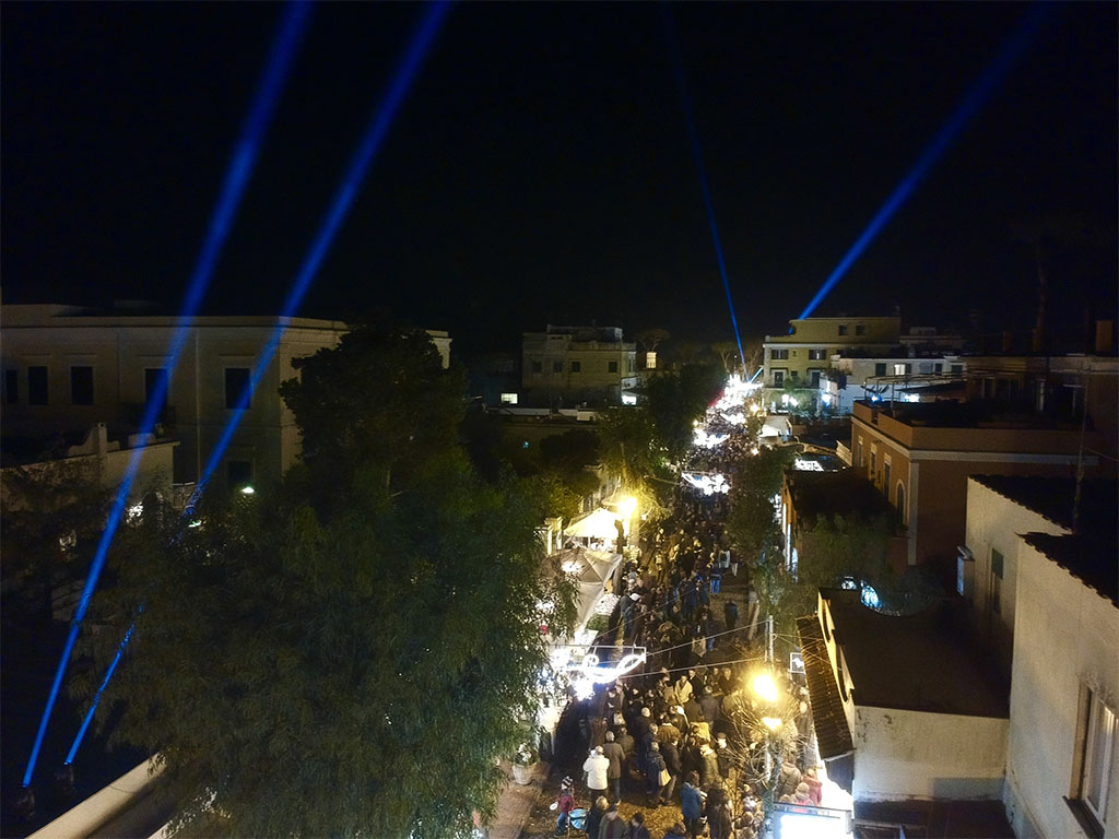 stelle in strada ischia