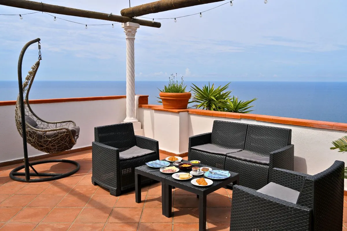 Resort Punto Azzurro - Prima Colazione vista mare