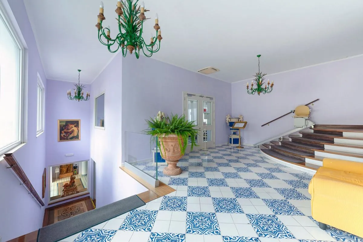 Hotel Terme Gran Paradiso, salendo verso le camere