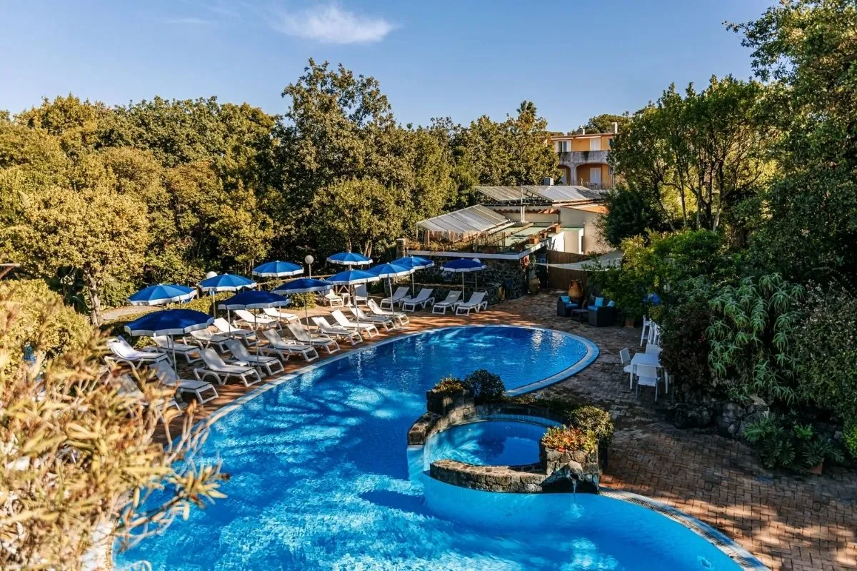 Piscina scoperta - Hotel Regina Palace Terme