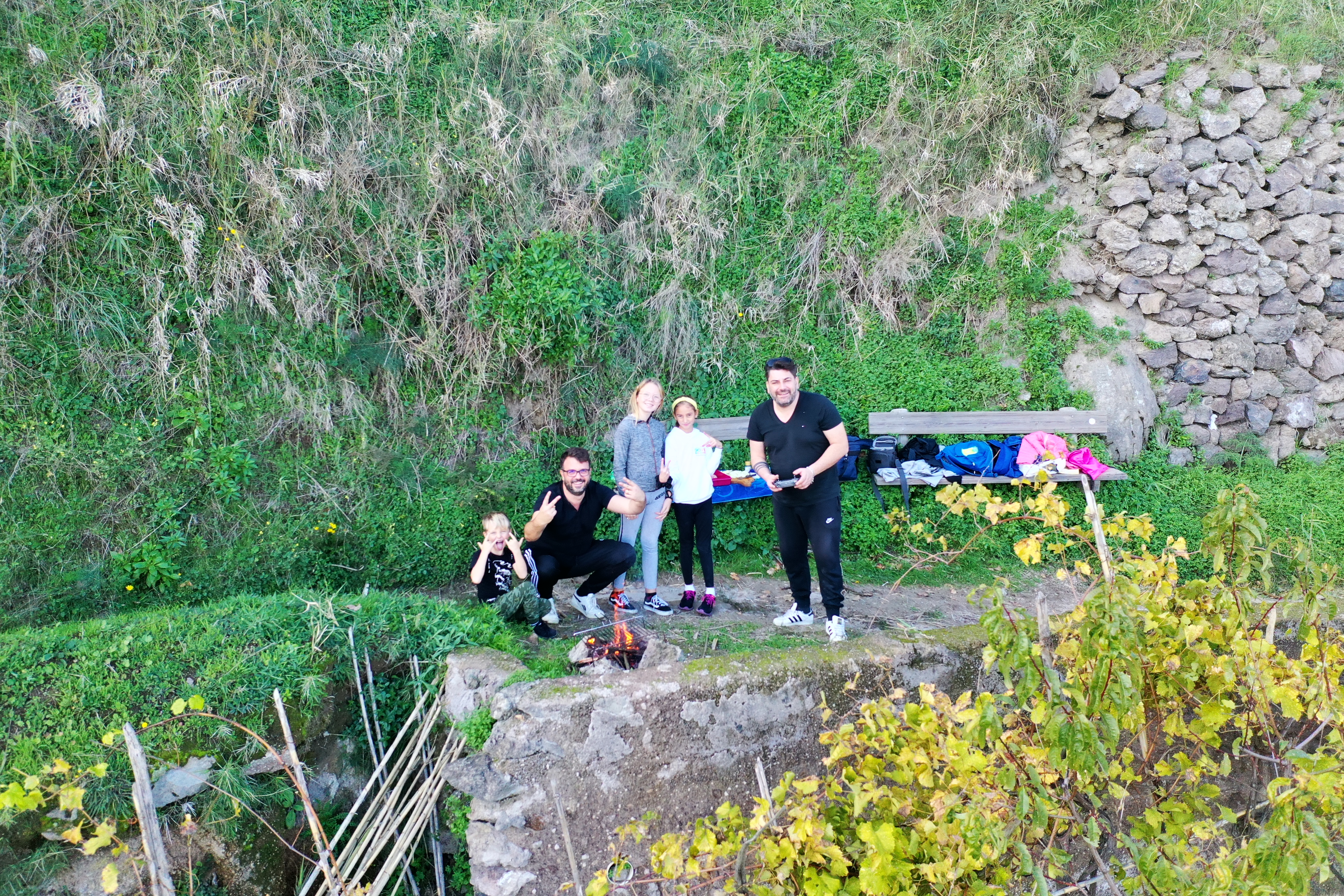 La vetta del Monte Epomeo con vista panoramica su Ischia