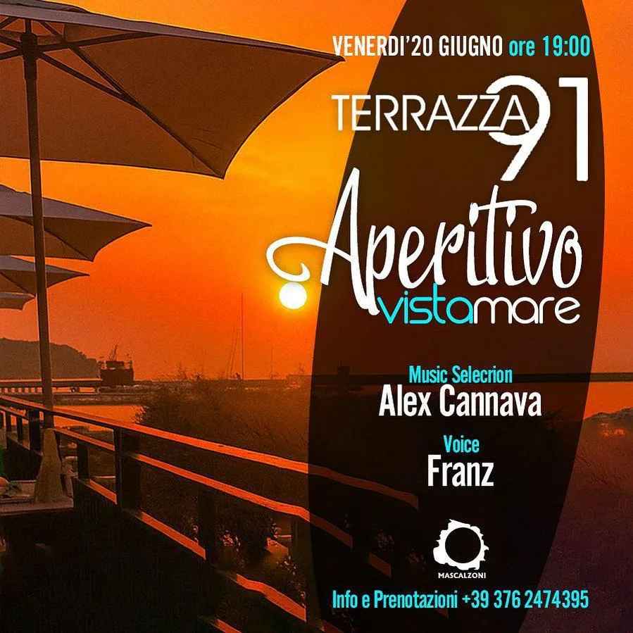 Aperitivo Vista Mare - Terrazza 91