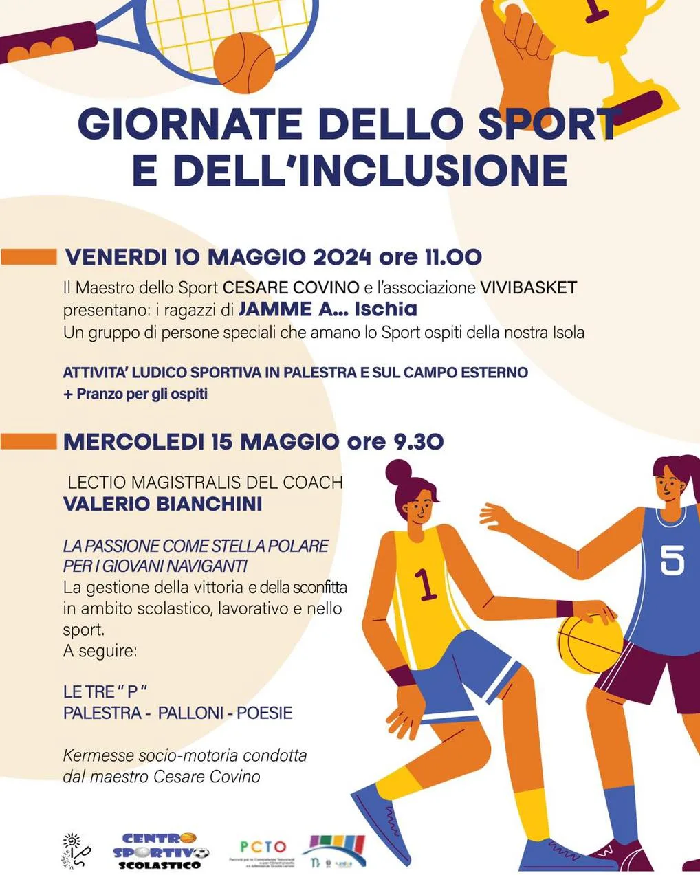GIORNATE DELLO SPORT E DELL’INCLUSIONE CON “JAMME”