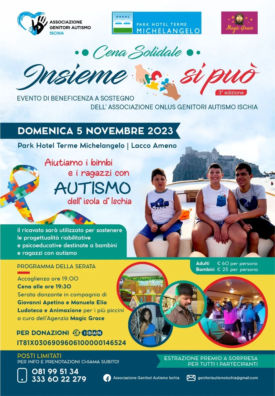 Cena solidale: insieme si può