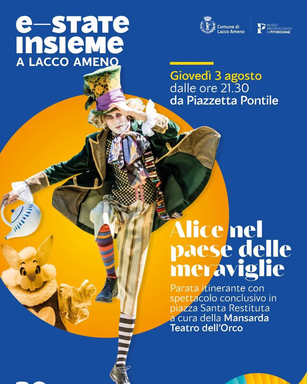 E-STATE INSIEME A LACCO AMENO: ALICE NEL PAESE DELLE MERAVIGLIE