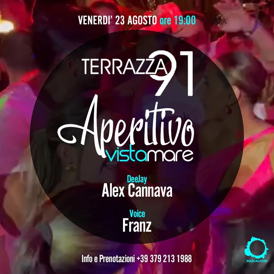🌅 Aperitivo Vista Mare a Terrazza 91 🌅