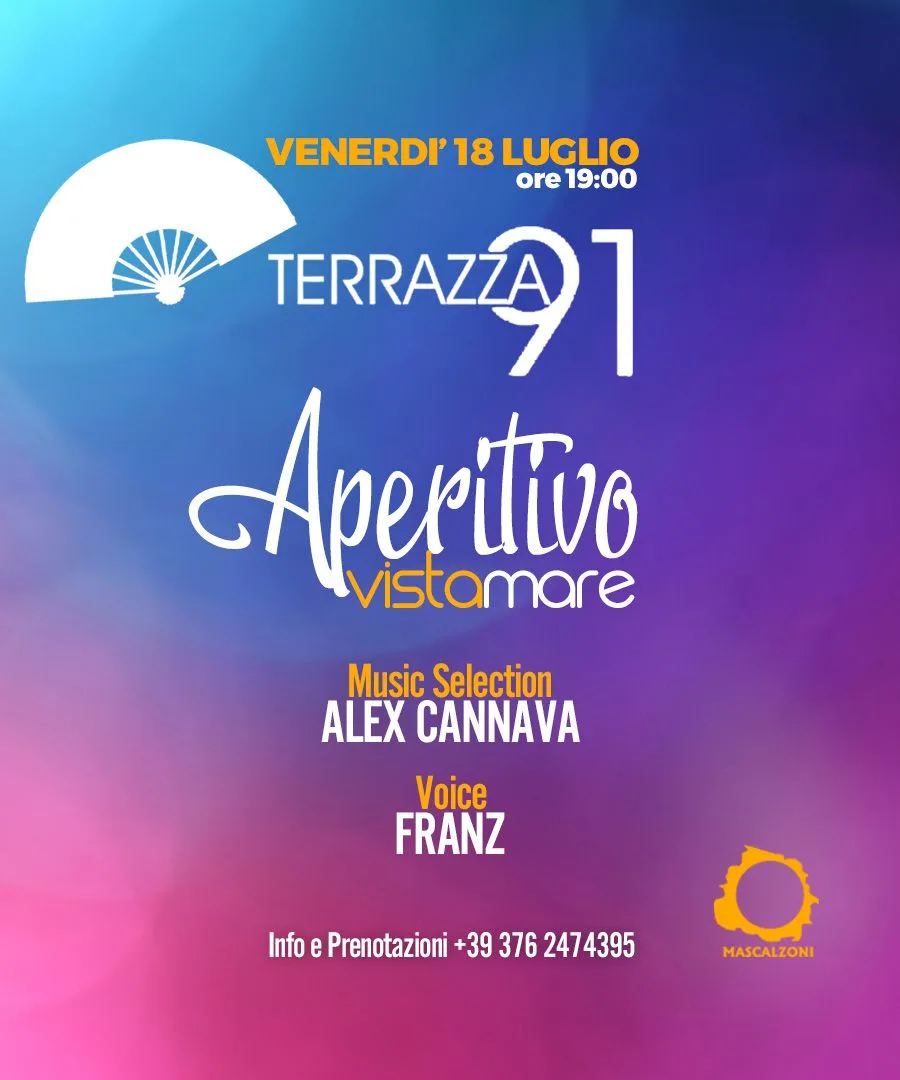 Aperitivo Vista Mare - Terrazza 91