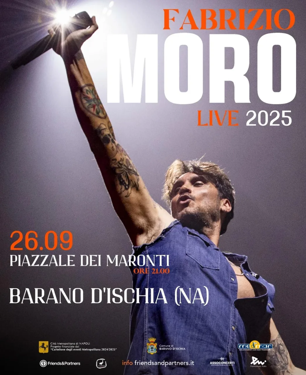Fabrizio Moro, Live 2025