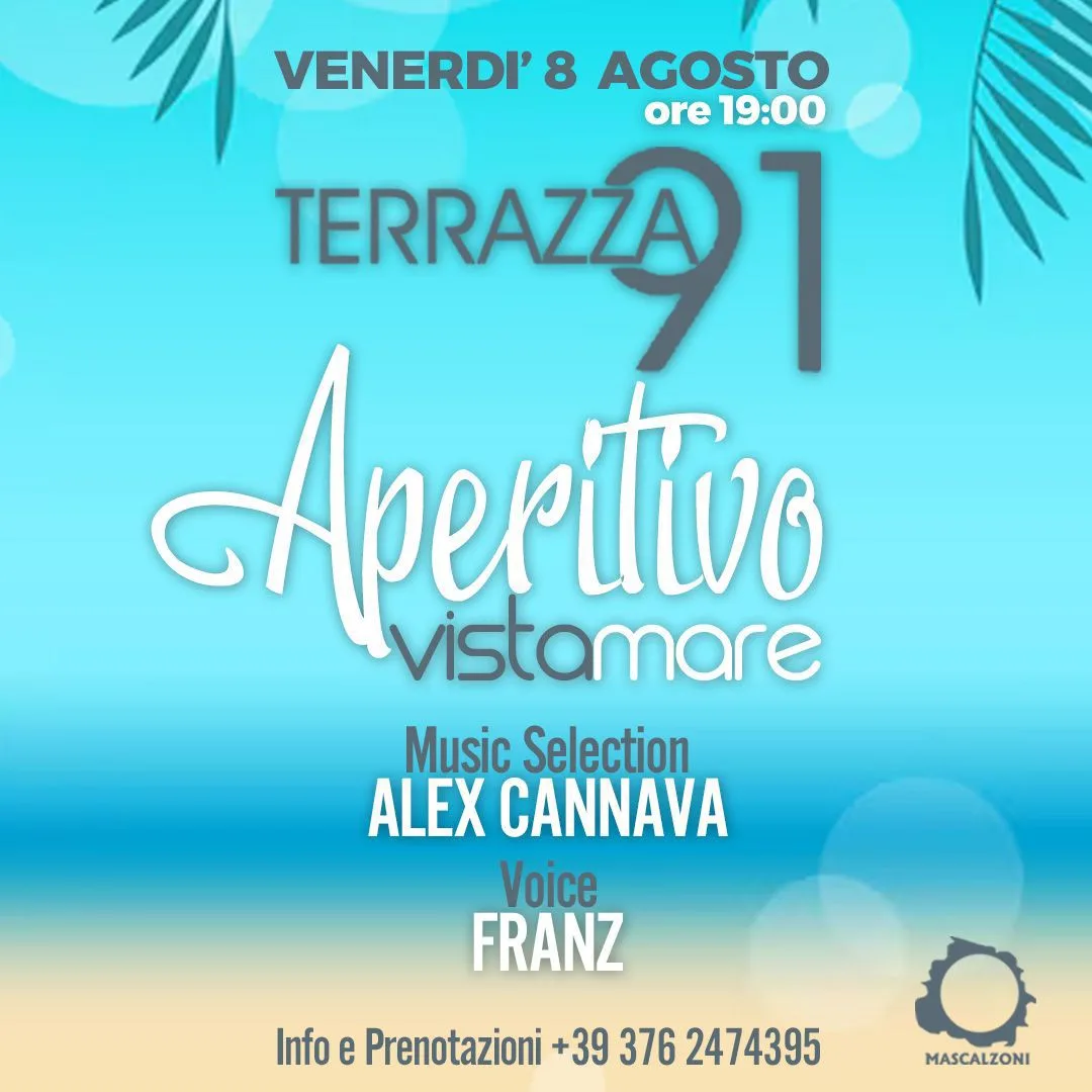 Aperitivo Vista Mare - Terrazza 91