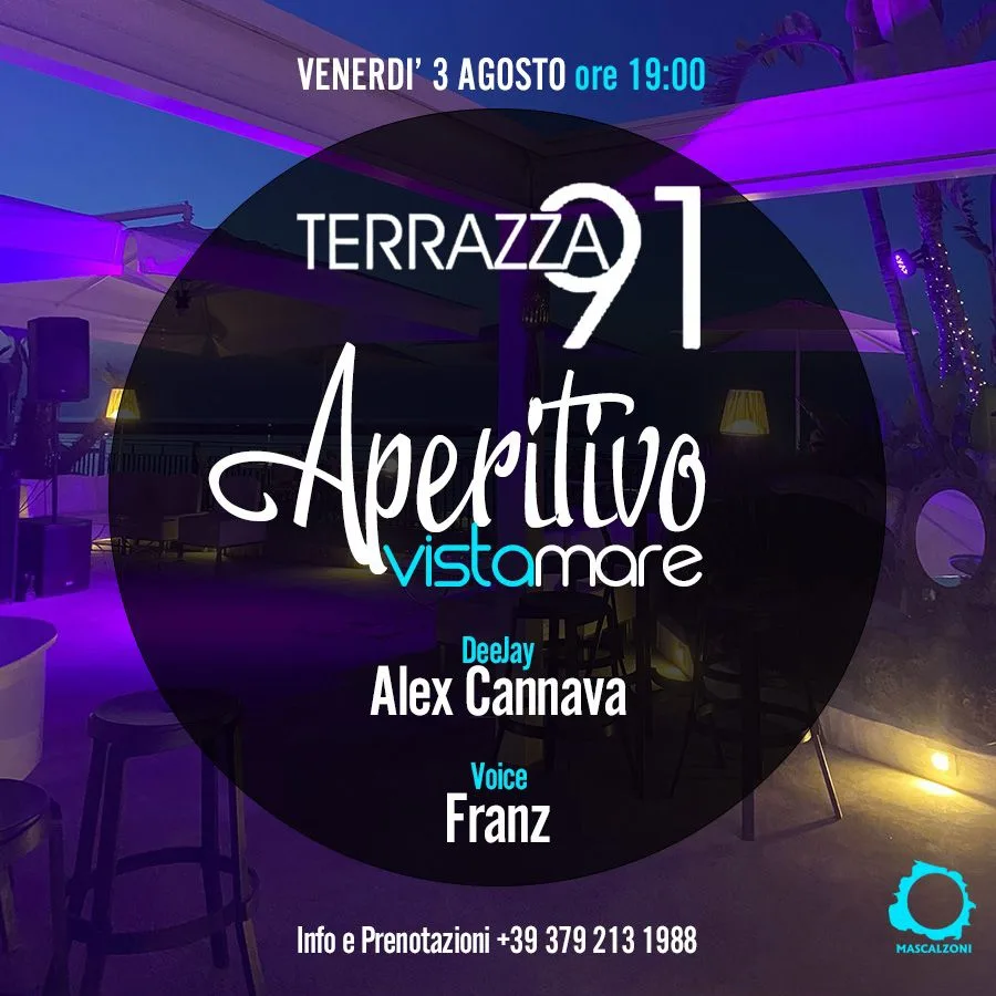 Aperitivo Vista Mare a Terrazza 91
