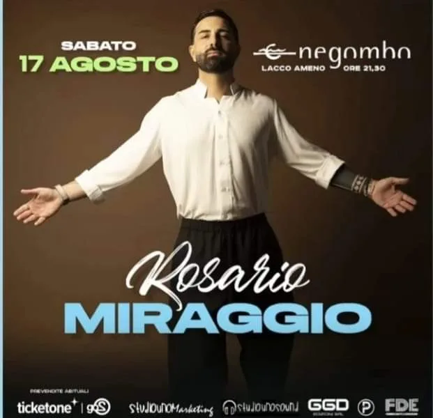 Rosario Miraggio in concerto